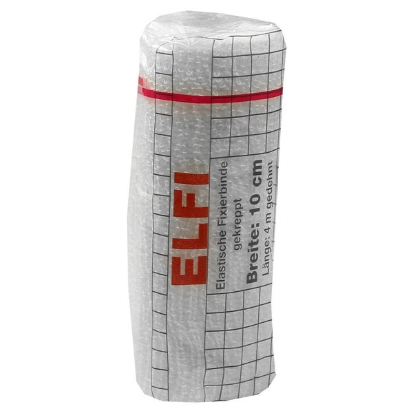 Dracoelfi Elastische Fixierbinde 10 cm x 4 m gekreppt 1 St