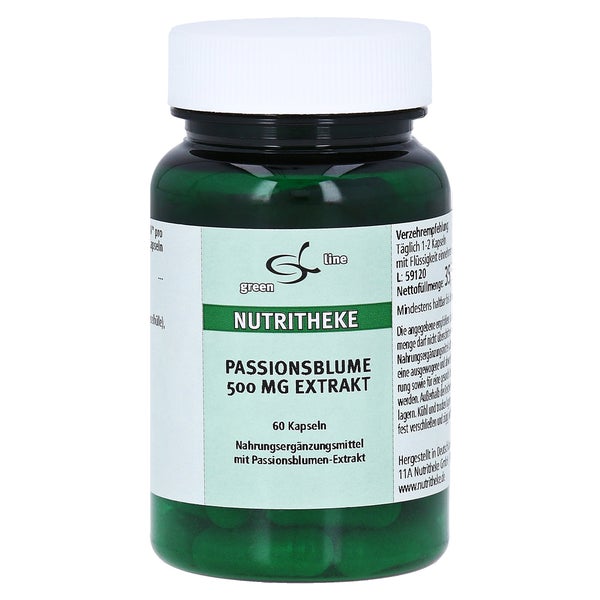 Passionsblume 500 mg Extrakt Kapseln 60 St