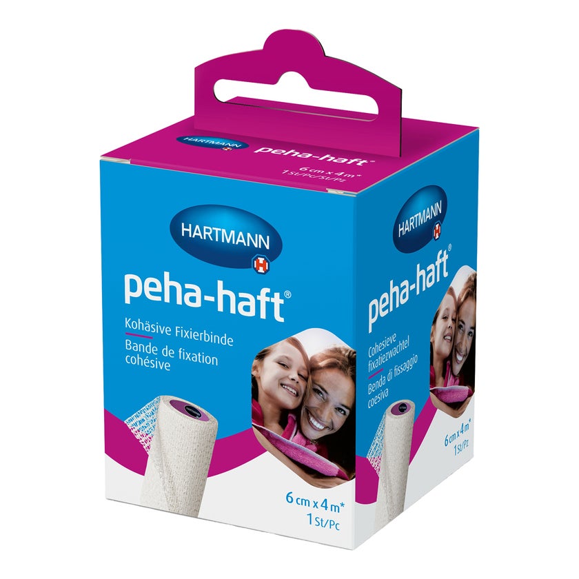 Peha-Haft Fixierbinde Latexfrei 6 cm x 4 m 1 St