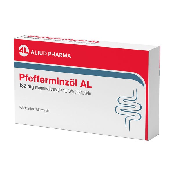 Pfefferminzöl AL 182 mg magensaftres.Wei 60 St