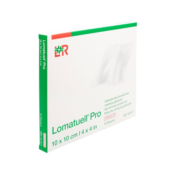 Lomatuell Pro 10x10 cm steril 10 St