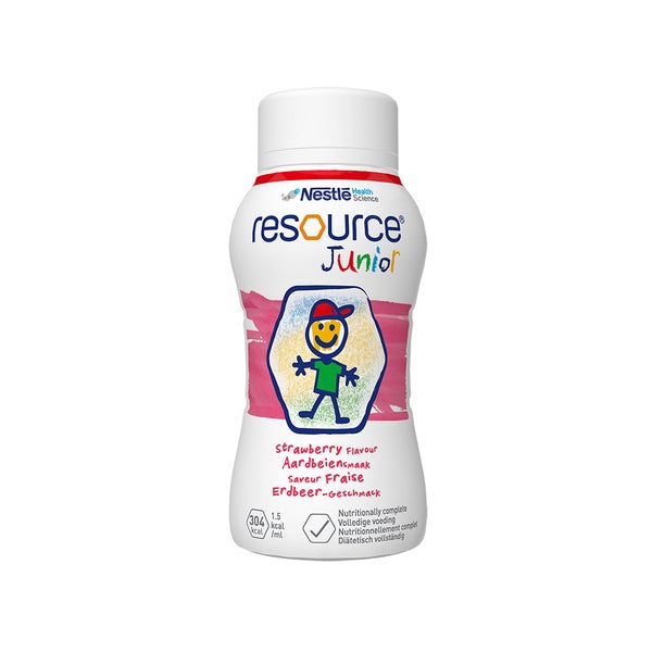 Resource Junior Erdbeergeschmack 4X200 ml