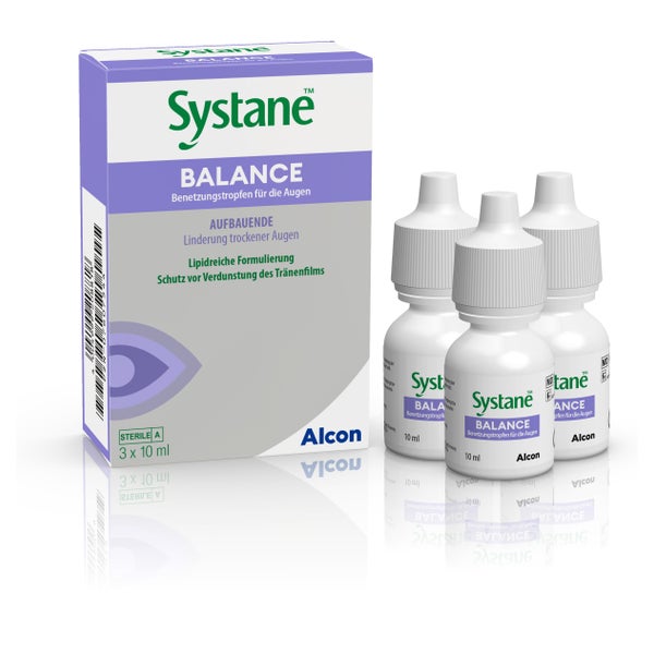 Systane BALANCE Augentropfen 3X10 ml