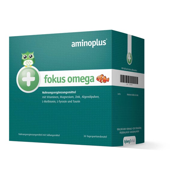 Aminoplus Fokus Omega Pulver Portionsbtl 30X7,5 g