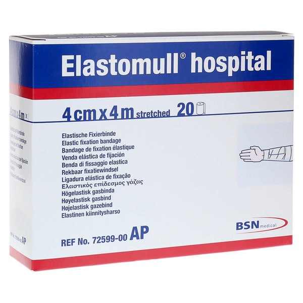 Elastomull Hospital 4 cmx4 m elast.Fixie 20 St