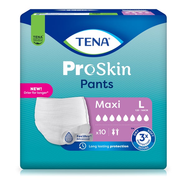 TENA ProSkin Pants Maxi L, 10 Stück 4X10 St