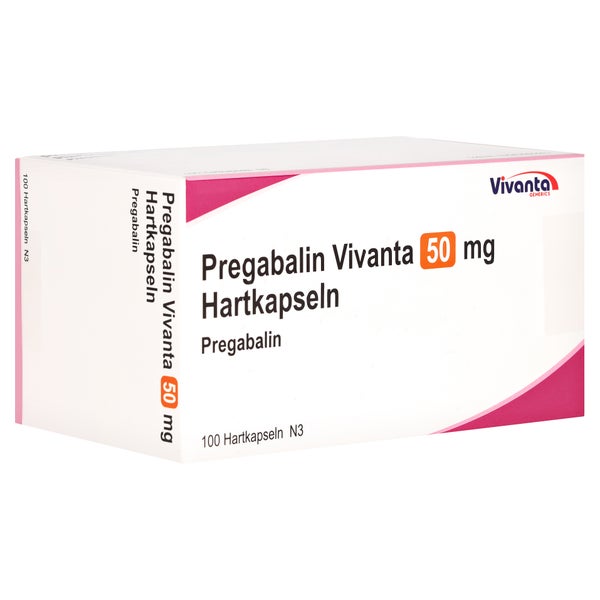 Pregabalin Vivanta 50 mg Hartkapseln 100 St