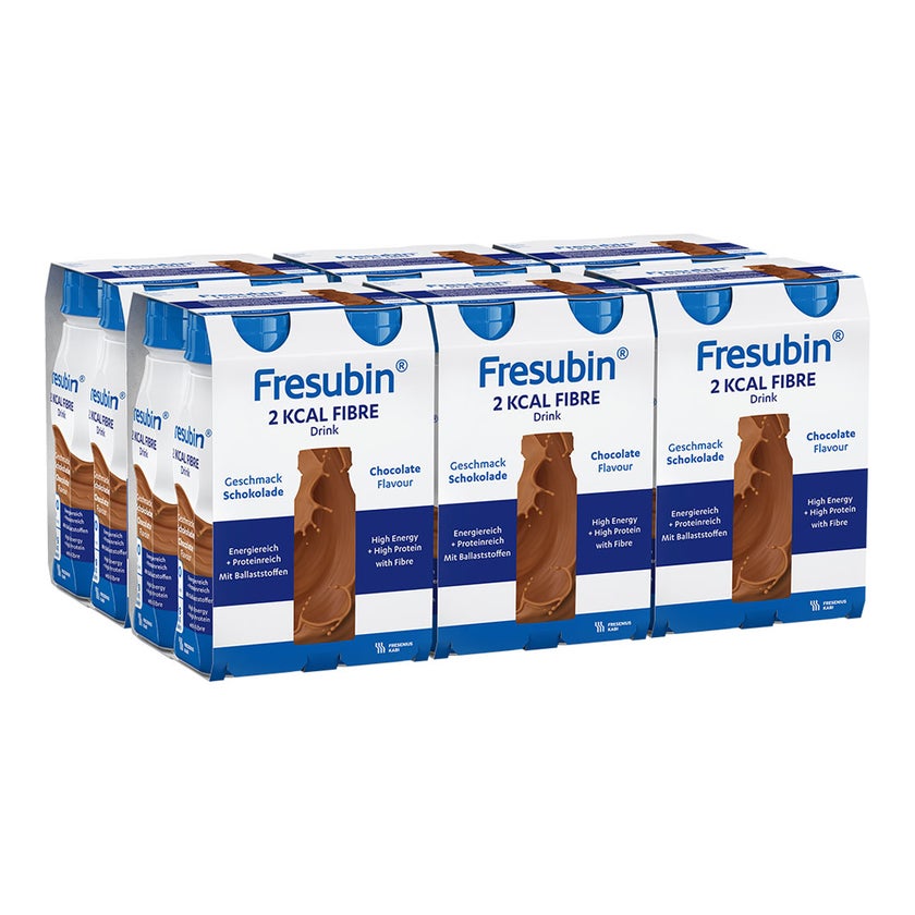 Fresubin 2 kcal Fibre Trinknahrung Schokolade 24X200 ml