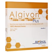 Algivon Plus Honigalginat Wundauflage 10x10 cm 5 St