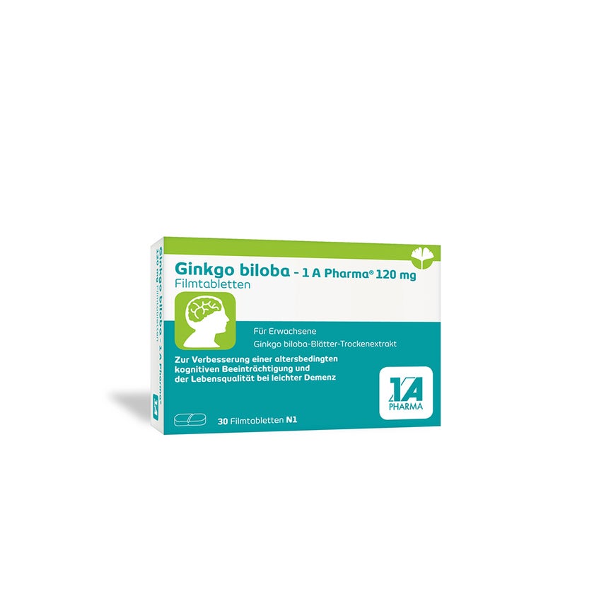 1 A Pharma Ginkgo biloba 120 mg 30 St