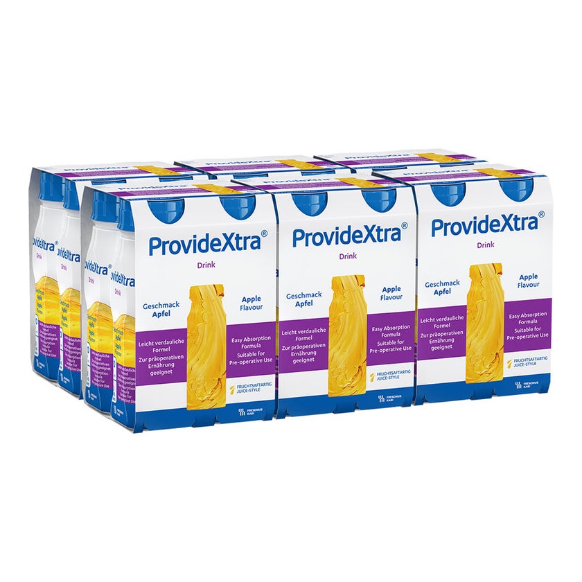Provide Xtra Drink Apfel Trinkflasche 6X4X200 ml