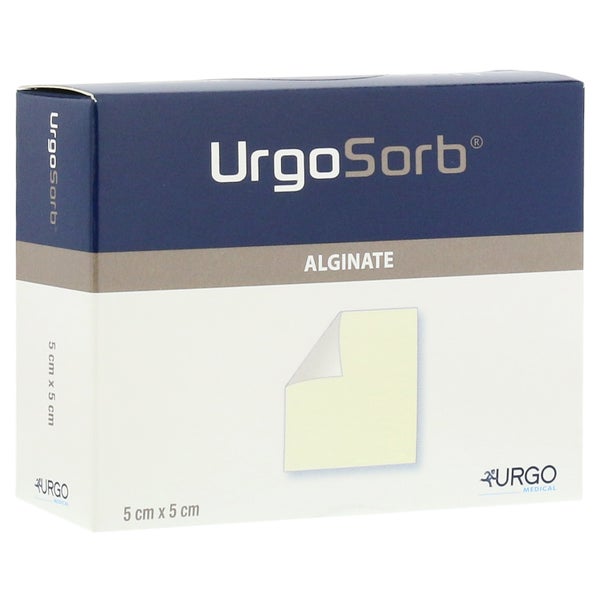 Urgosorb 5x5 cm Kompressen 10 St