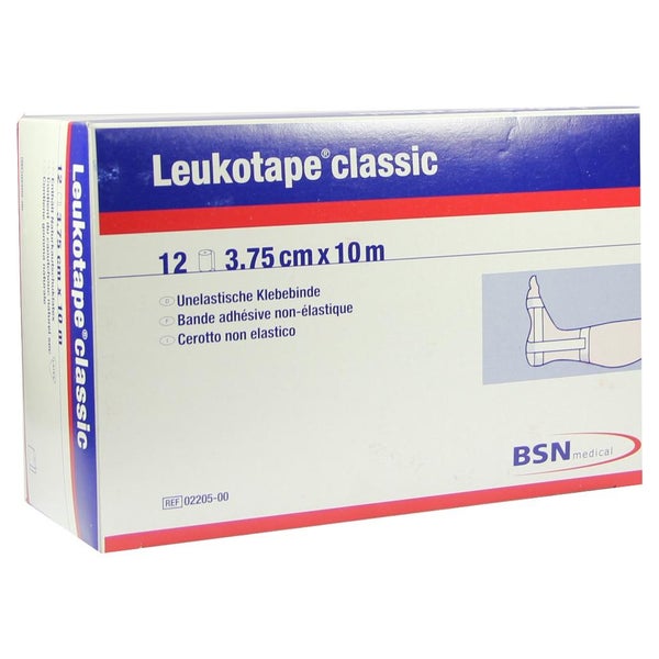 Leukotape Classic 3,75 cmx10 m weiß 12 St