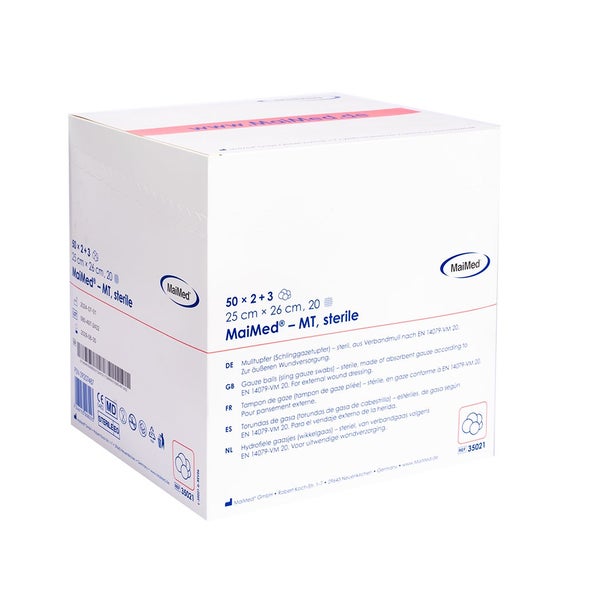MaiMed® Mulltupfer steril - 20 x 20 cm, zu 100 x 3 Stück 300 Stck. 300 St
