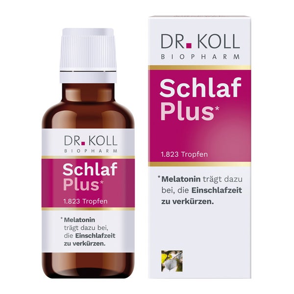 Schlaf Plus Dr.Koll Gemmo Silberlinde Melatonin 50 ml