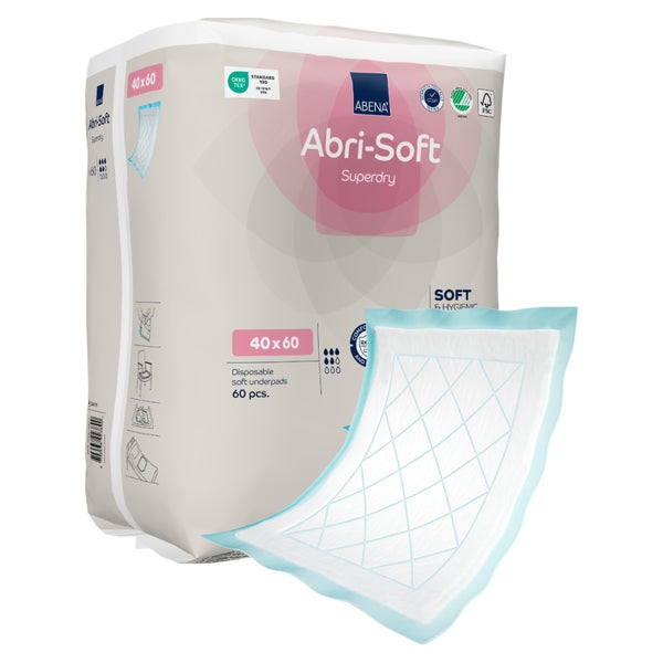 ABRI Soft Superdry 40x60 cm 4X60 St