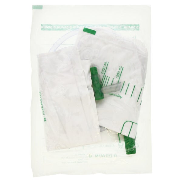Urinbeutel Steril 2 l m.Ablauf Antireflu 1 St