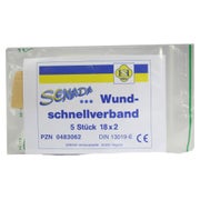 Senada Wundschnellverband 2x18 cm 5 St