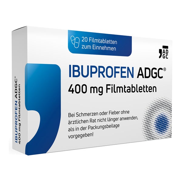 IBUPROFEN ADGC 400mg 20 St