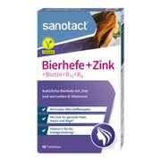 sanotact Bierhefe + Zink Tabletten 30 g
