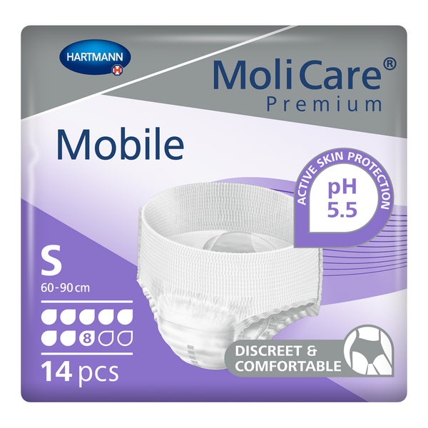 Molicare Premium Mobile 8 Tropfen Gr.S 14 St