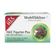 Produktabbildung: H&S Figurtee plus Zink & Selen 20X1,5 g