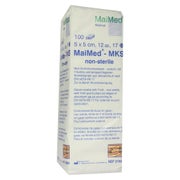 MaiMed Mull - Schlitzkompressen unsteril 12- lagig 100 Stück - 5 x 5 cm 100 St
