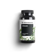 Chrom aus Chromium Picolinate – hochdosierte 200 mcg Chrom pro Tablette – 365 Tabletten – vegan, ohne unnötige Zusätze – in Deutschland produziert & laborgeprüft 365 St