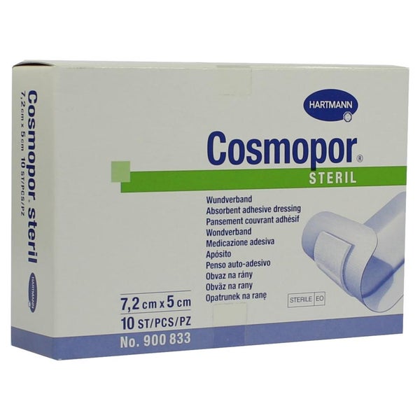 Cosmopor Steril Wundverband 5x7,2 cm 10 St