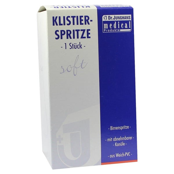 Klistierspritze 225 g Gr.7 birnförmig Weich-PVC 1 St
