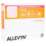 Allevyn Gentle Border Lite 10x10 cm Scha 10 St