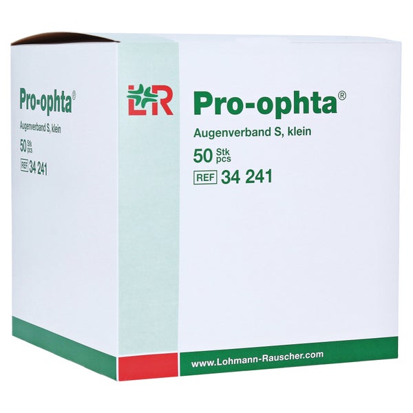 Pro-ophta Augenverband S klein 50 St