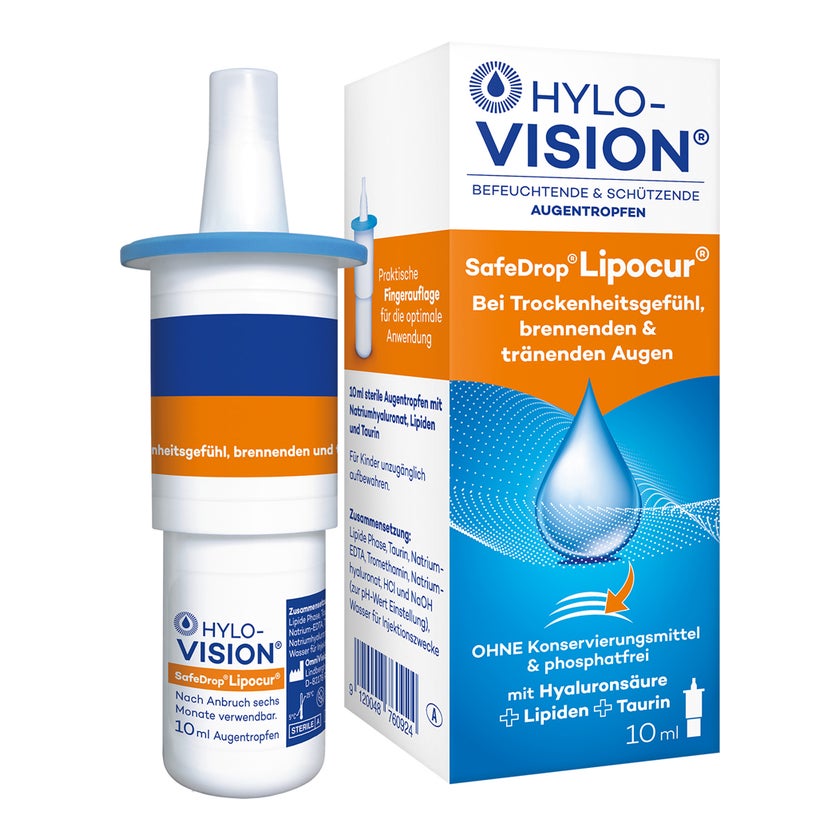 HYLO-VISION SafeDrop Lipocur 10 ml