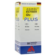 Produktabbildung: Combiscreen Glucose Plus Teststreifen 50 St