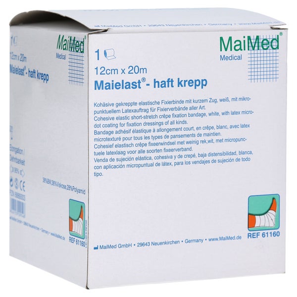 Maielast Haft Binden gekreppt 12 cmx20 m 1 St
