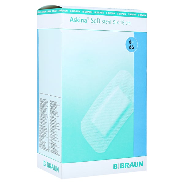 Askina Soft Wundverband 9x15 cm steril 40 St