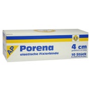 Porena Elast.mullbinde 4 cm weiß o.Cello 10 St