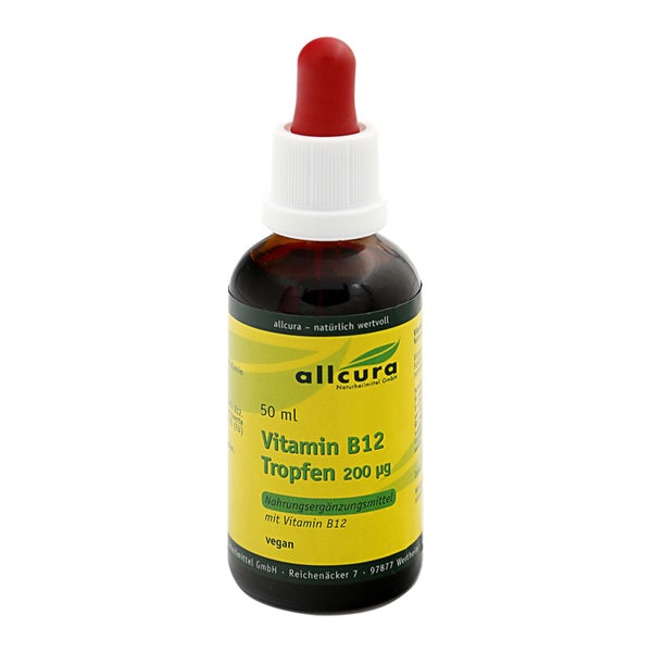Vitamin B12 Tropfen 200 µg 50 ml