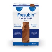 Produktabbildung: Fresubin 2 kcal Fibre Trinknahrung Schokolade 4X200 ml