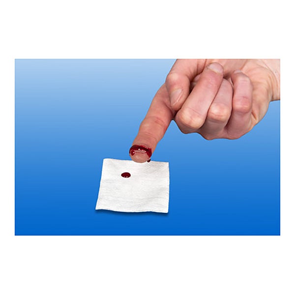 NOBA Mullkompresse 12-lagig - 10 cm x 12,5 cm 100 St