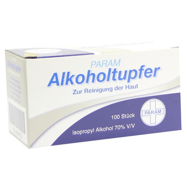Alkoholtupfer Param 100 St