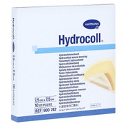 Hydrocoll Wundverband 7,5x7,5 cm 10 St