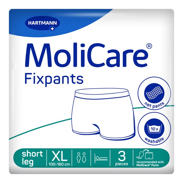 Molicare Fixpants Short leg Gr.XL 3 St