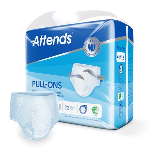 Attends Pull-Ons 4 Small, 60-90 cm Hüftumfang 4X22 St