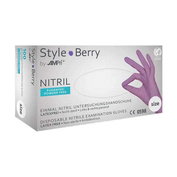 Style Berry Unt.hands.nitril unster.pf M 100 St 100 St