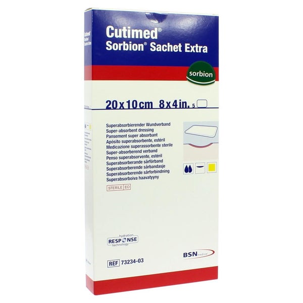 Cutimed Sorbion Sachet Extra Wundaufl.10 5 St