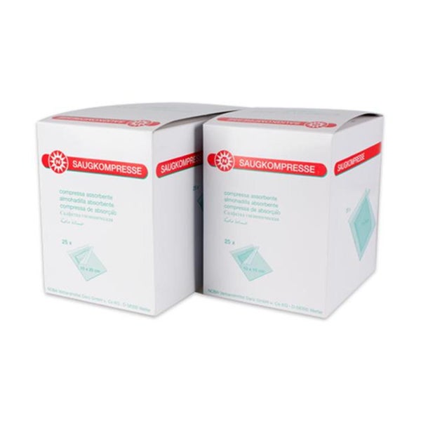 NOBA Saugkompressen steril 25 Stück - 20 x 20 cm 25 St