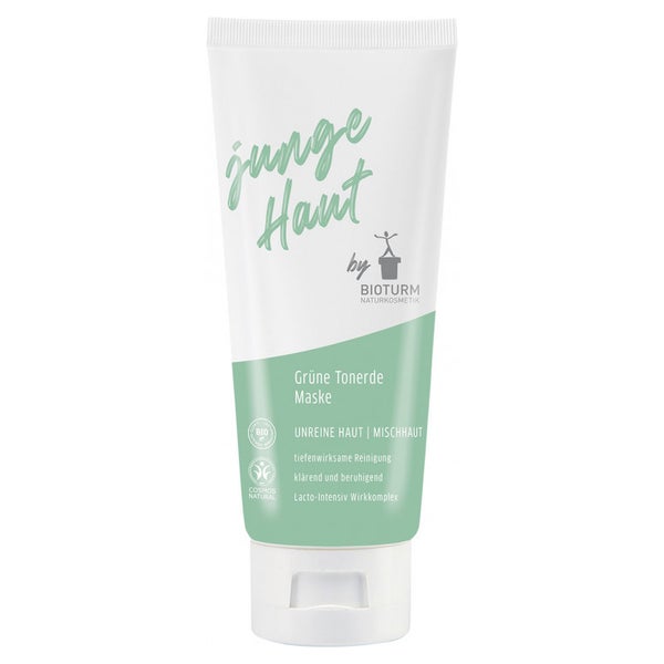 Bioturm Grüne Tonerde Maske Junge Haut 100 ml