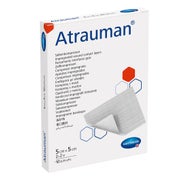 Hartmann Atrauman Salbenkompresse, wirkstofffrei, steril - 5 x 5 cm – Packung = 10 Stück 10 St