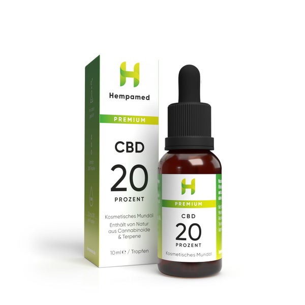 Hempamed Cbd Premium Mundöl 20% 10 ml
